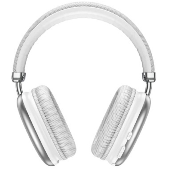 ყურსასმენი Hoco W35, Headset, Wireless, Bluetooth, Type C, 3.5mm, Silver