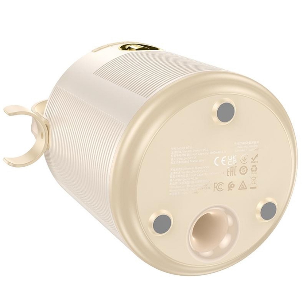 დინამიკი Hoco BS59, 10W, Bluetooth, USB, SD card, Speakers, Beige