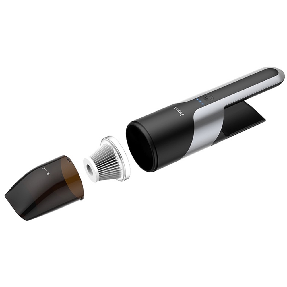 მანქანის მტვერსასრუტი Hoco PH16 Azure, 120ML, Car Vacuum Cleaner, Black