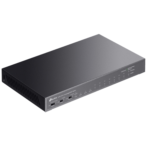 სვიჩი TP-Link TL-SL1311P, 8-Port, PoE+ Switch, Black