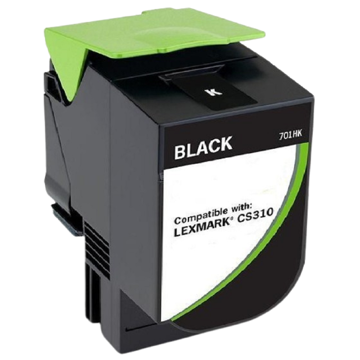 Lexmark CS310/410, Compatible LaserJet Toner Cartridge, 4000P, Black