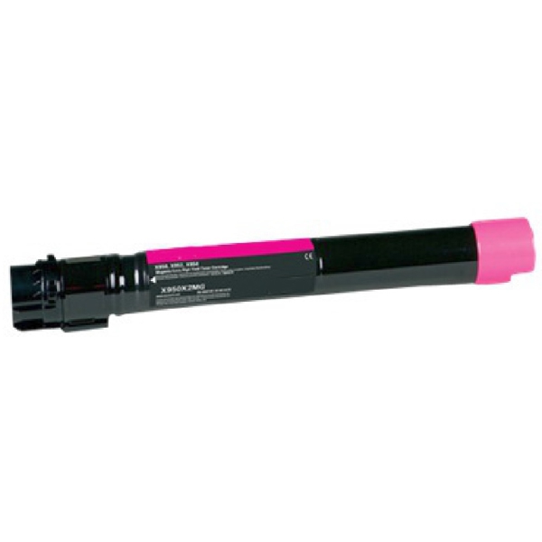 Lexmark X950X2MG, Compatible LaserJet Toner Cartridge, 22000P, Magenta