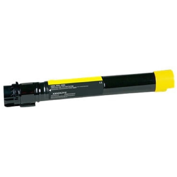 Lexmark X950X2YG, Compatible LaserJet Toner Cartridge, 22000P, Yellow