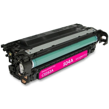 HP CE253A 504, Compatible LaserJet Toner Cartridge, 7000P, Magenta