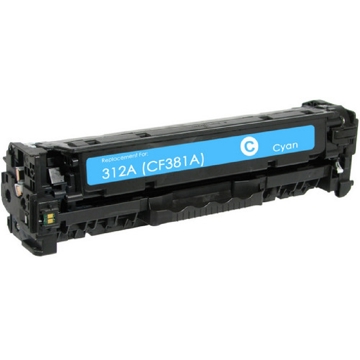 HP CF381A 312, Compatible LaserJet Toner Cartridge, 2700P, Cyan