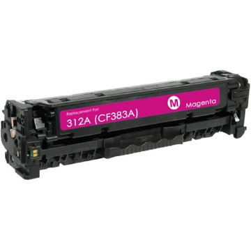 HP CF383A 312, Compatible LaserJet Toner Cartridge, 2700P, Magenta