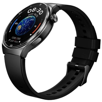 Qcy GT2, 1.43", IPX7 Waterproof, Bluetooth, Smart Watch, Black