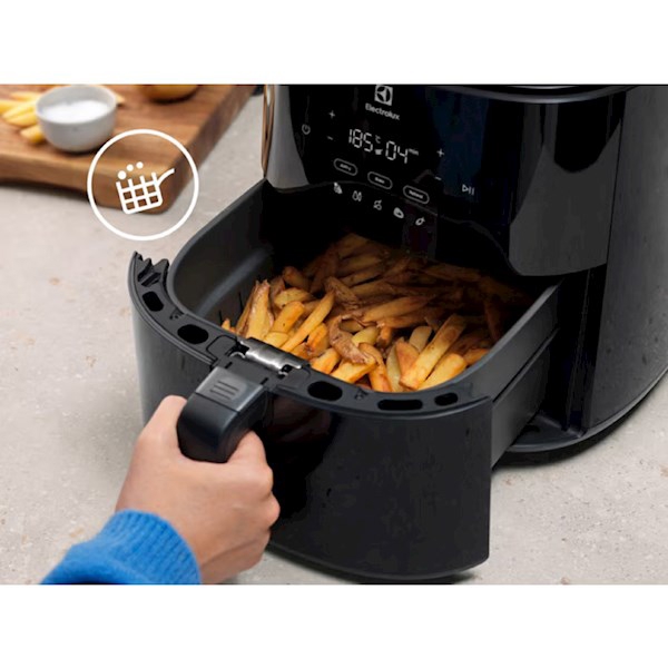 აეროგრილი Electrolux EAF3B, 1350W, 3.3L, Air Fryer, Black