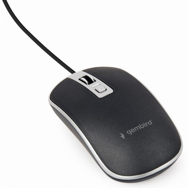 მაუსი Gembird MUS-4B-06-BS, Wired, USB, Mouse, Black