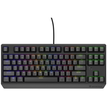 Genesis NKG-2079 Thor 230 TKL, Wired, USB, Gaming Keyboard, Black