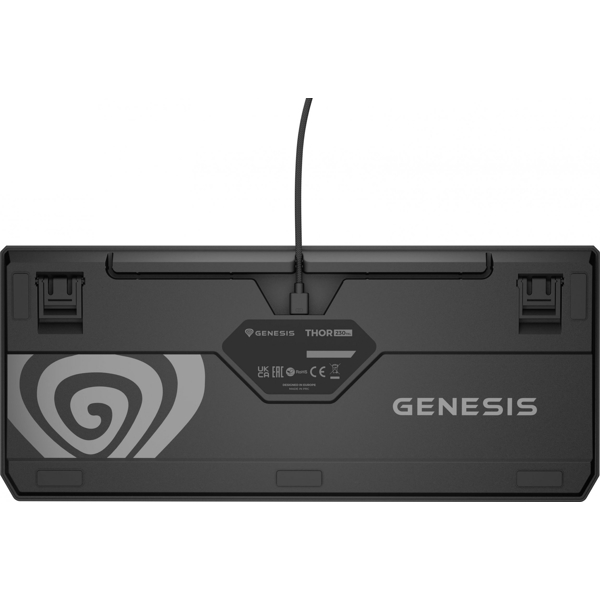 კლავიატურა Genesis NKG-2079 Thor 230 TKL, Wired, USB, Gaming Keyboard, Black