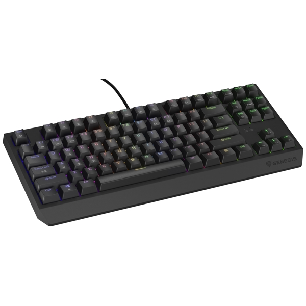 კლავიატურა Genesis NKG-2079 Thor 230 TKL, Wired, USB, Gaming Keyboard, Black