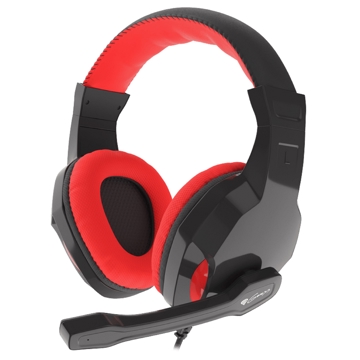 Genesis NSG-1437 Argon 110, Gaming Headset, Wired, 3.5mm, Black/Red