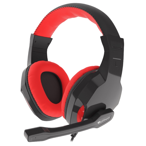 Genesis NSG-1437 Argon 110, Gaming Headset, Wired, 3.5mm, Black/Red