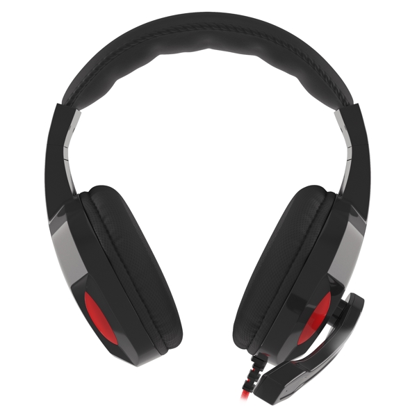 ყურსასმენი Genesis NSG-1438 Argon 120, Gaming Headset, Wired, 3.5mm, Black/Red