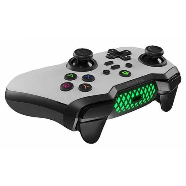 ჯოისტიკი Genesis NJG-2101 Mangan 400, Gaming Controller, Wireless, Bluetooth, USB-C, White