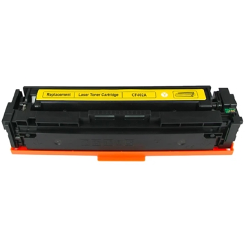 თავსებადი კარტრიჯი HP CF402A 201, Compatible LaserJet Toner Cartridge, 1400P, Yellow