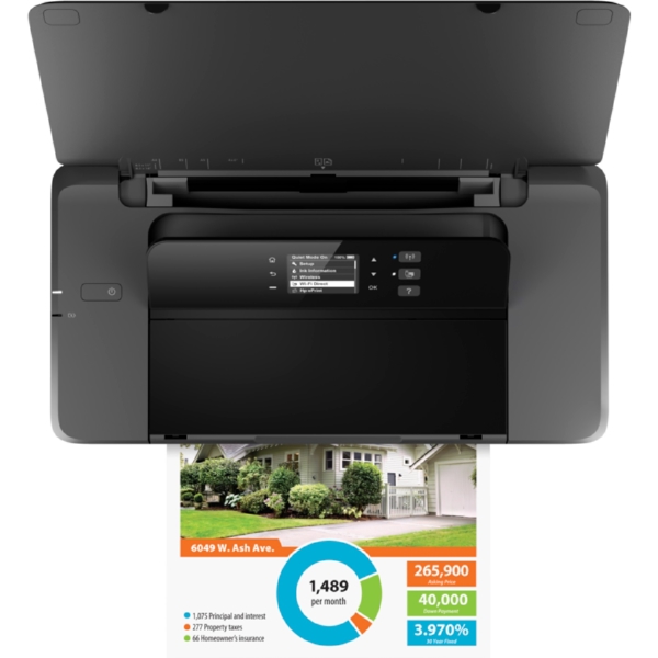 პრინტერი HP N4K99C OfficeJet 202, A4, Wi-Fi, USB, Black