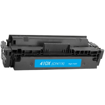 თავსებადი კარტრიჯი HP CF411X CRG046H C 410A, Compatible LaserJet Toner Cartridge, 5000P, Cyan