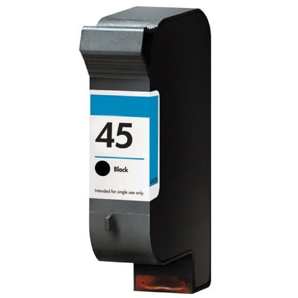 თავსებადი კარტრიჯი HP 45, Compatible Ink Cartridge, 930P, Black