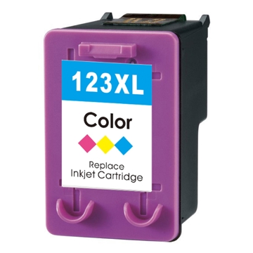 თავსებადი კარტრიჯი HP HP123XL COLOR F6V18AE, Compatible Ink Cartridge, 330P, Tri-Color