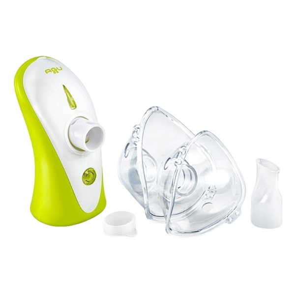 ნებულაიზერი AGU Baby N8 Mesh, Nebuliser, White/Green