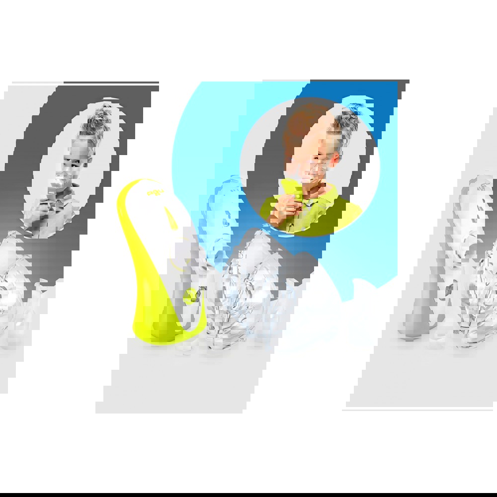 ნებულაიზერი AGU Baby N8 Mesh, Nebuliser, White/Green