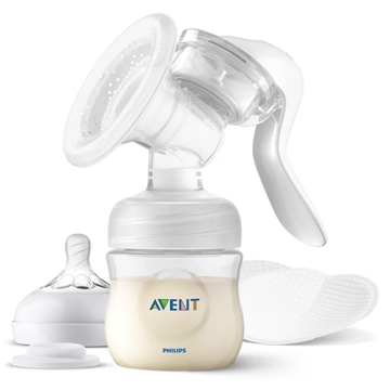 Philips Avent SCF430/10, Manual Breast Pump, White