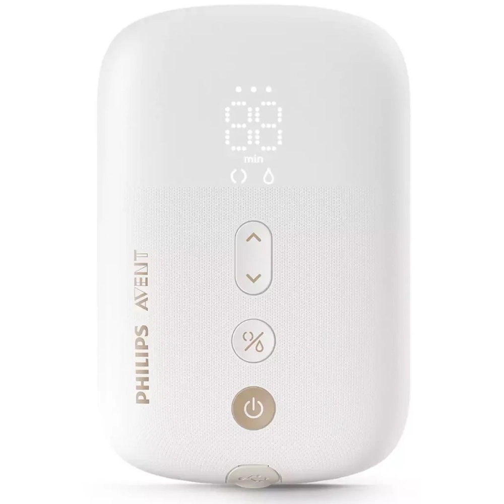 ელექტრო რძის გამოსაწველი Philips Avent SCF396/11, Rechargeable Electric Breast Pump, White