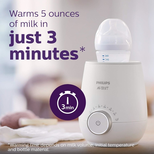 ბოთლის გამათბობელი Philips Avent SCF358/00, Bottle Warmer, White