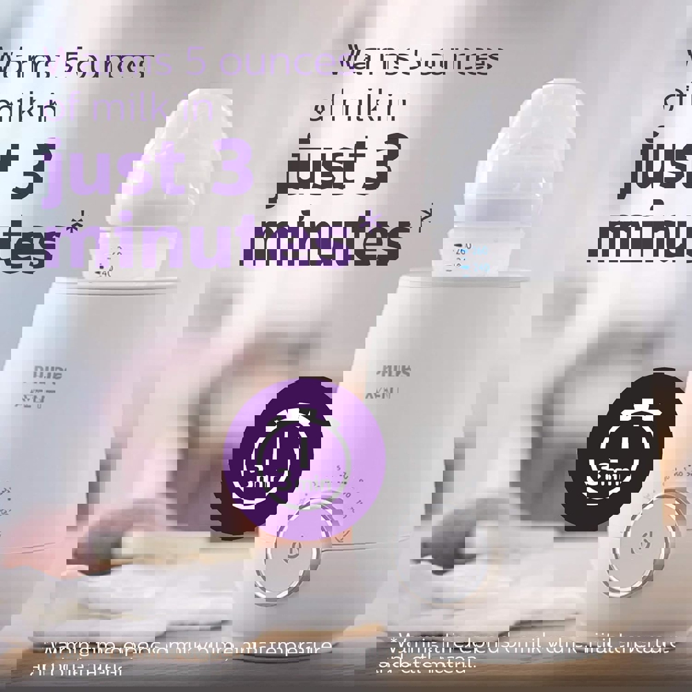 ბოთლის გამათბობელი Philips Avent SCF358/00, Bottle Warmer, White