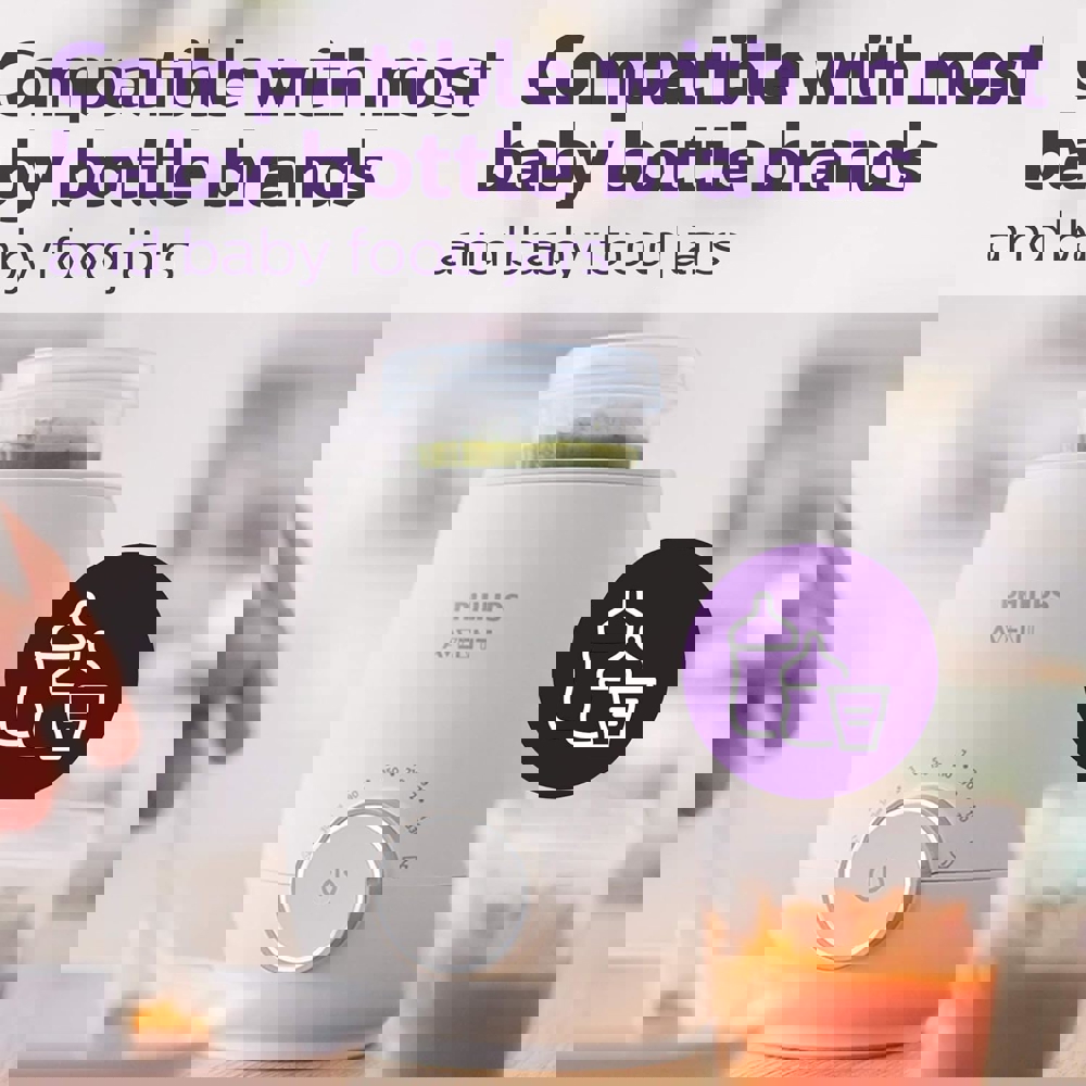 ბოთლის გამათბობელი Philips Avent SCF358/00, Bottle Warmer, White