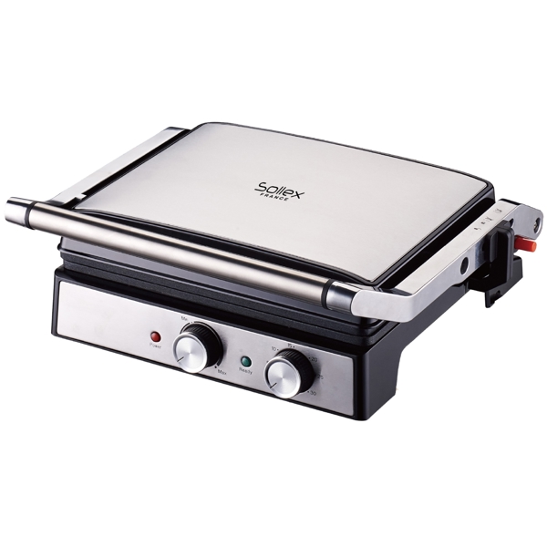 გრილი Sollex SL 345, 2000W, Grill, Silver