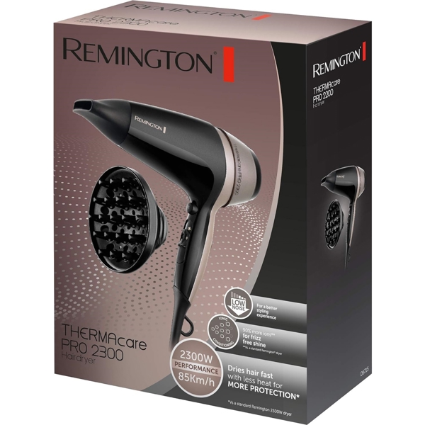 Remington D5715, 2300W, Hair Dryer, Black