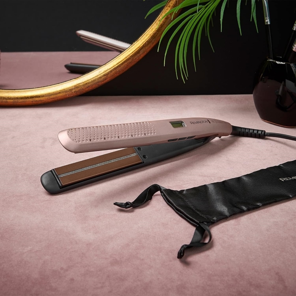 თმის უთო Remington S7970, Hair Straightener, Bronze