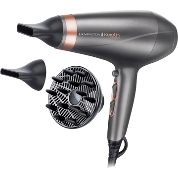 Remington AC8820, 2200W, Hair Dryer, Grey