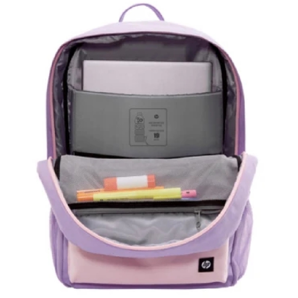 ნოუთბუქის ჩანთა HP 7J597AA Campus, 15.6", Backpack, Lavender