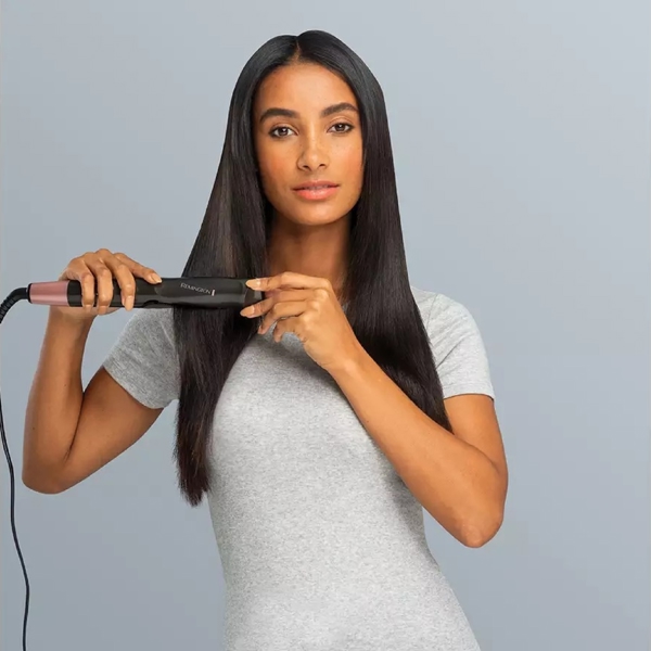 თმის უთო/სახვევი Remington S6606, Hair Straightener, Grey