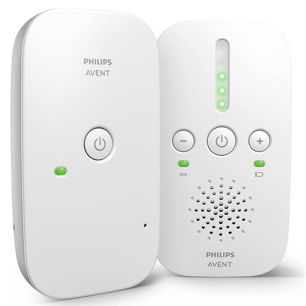 რადიო ძიძა Philips Avent SCD502/26, DECT Baby Monitor, White
