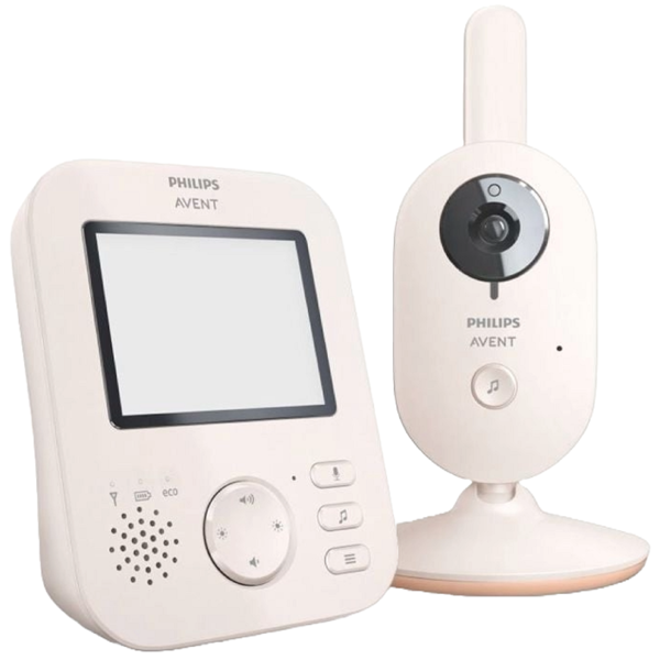 Philips Avent SCD881/26, Video Baby Monitor, White