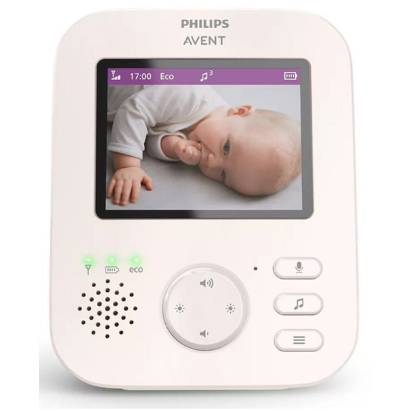 Philips Avent SCD881/26, Video Baby Monitor, White