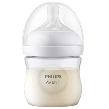 Philips Avent SCY900/01 Natural Response, 125Ml, Baby Bottle, White/Transparent