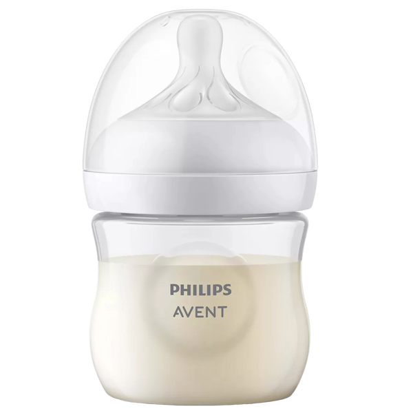 Philips Avent SCY900/01 Natural Response, 125Ml, Baby Bottle, White/Transparent