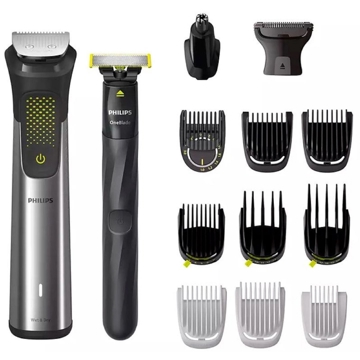 წვერსაპარსი Philips MG9552/15, Electric Shaver, Black/Grey