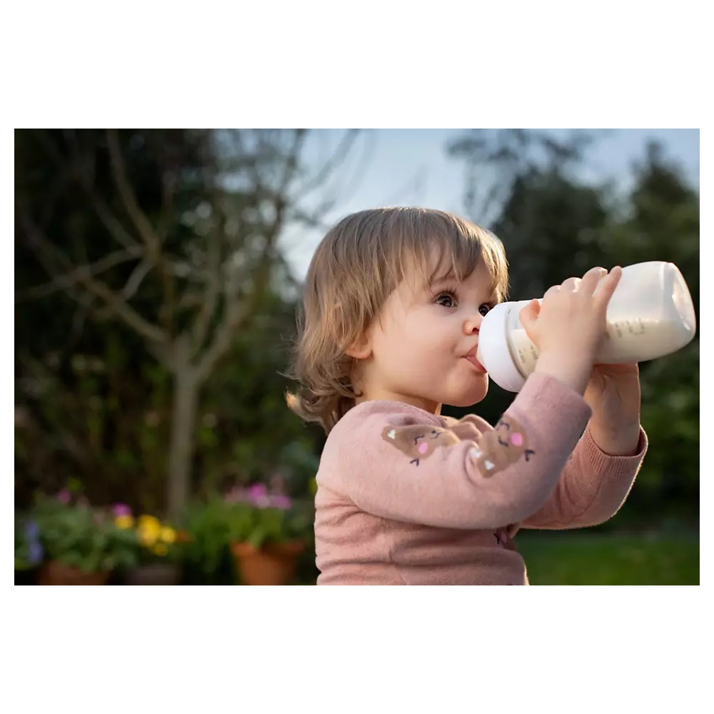 Philips Avent SCY906/01 Natural Response, 0.33l, Baby Bottle, White/Transparent	