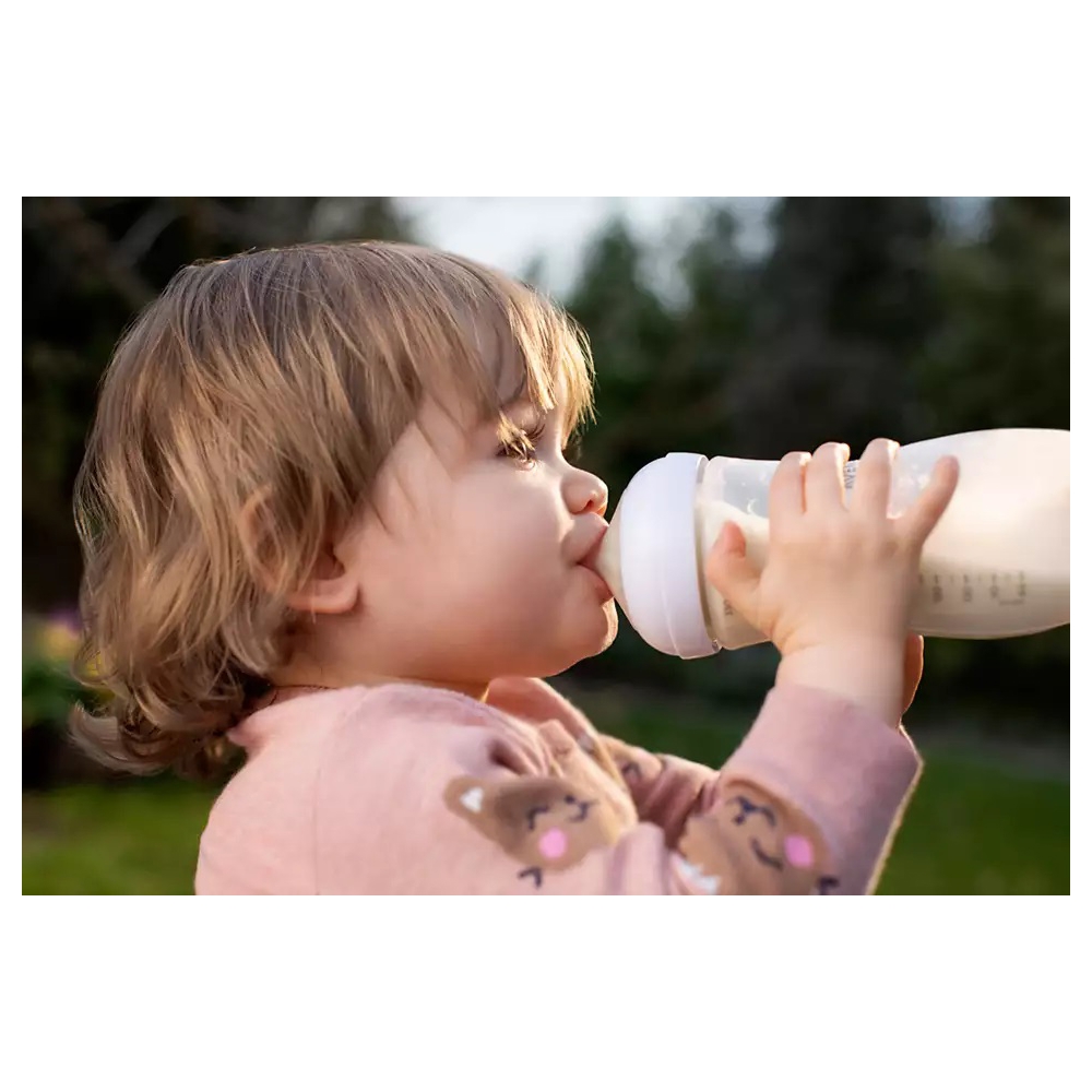 Philips Avent SCY906/01 Natural Response, 0.33l, Baby Bottle, White/Transparent	