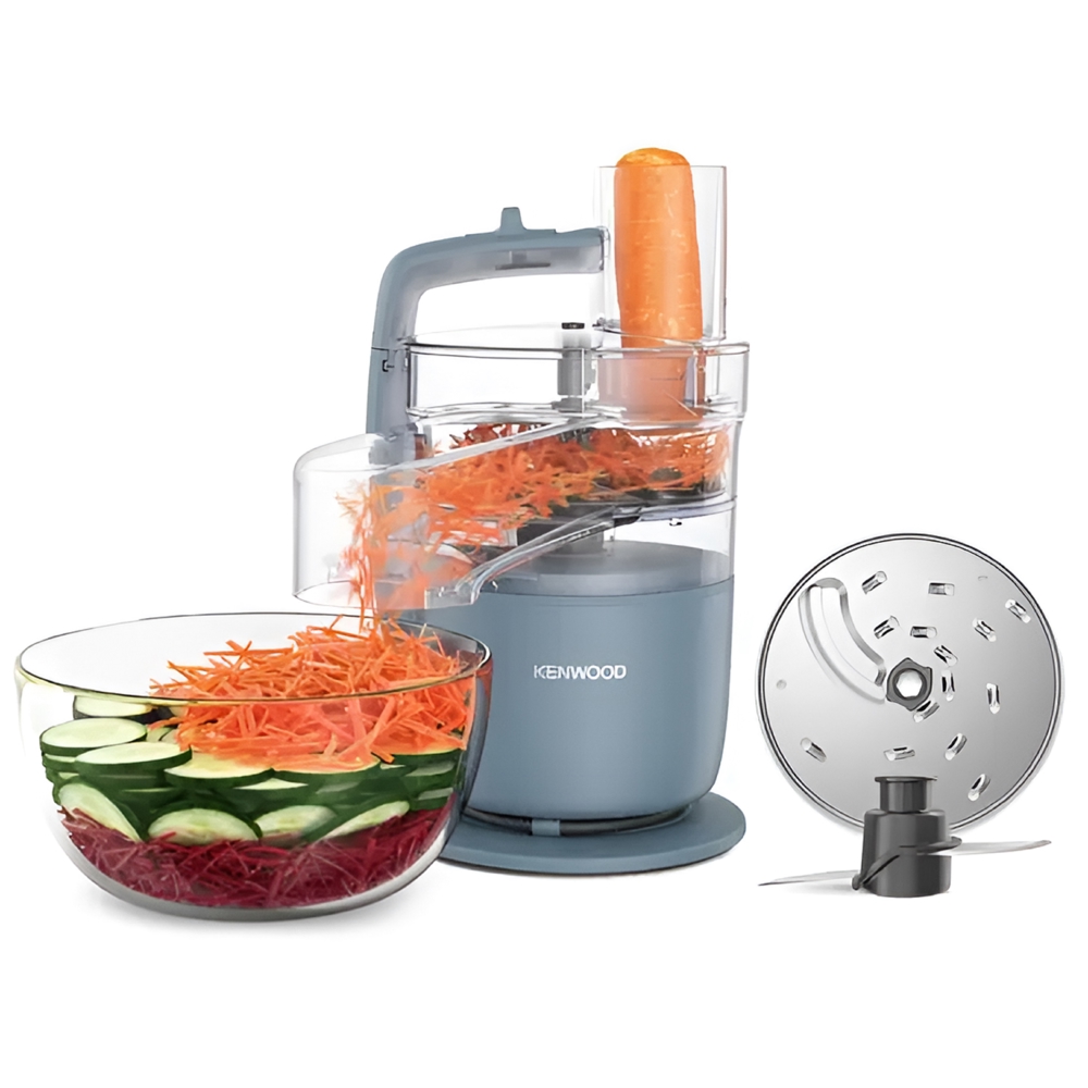 Kenwood FDP22.000GY FP, 650W, 1.3L, Blender, Silver