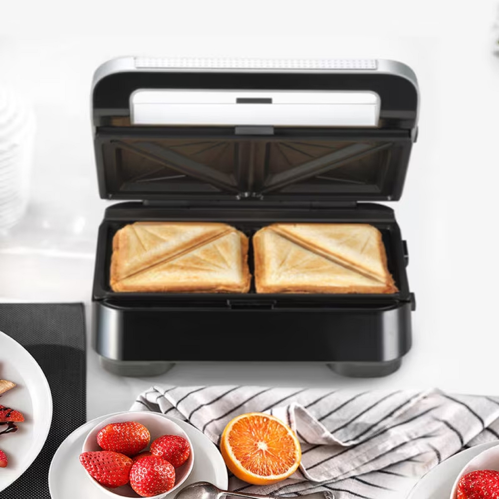 სენდვიჩის აპარატი Braun SM5005, 800W, Sandwich Maker, Silver