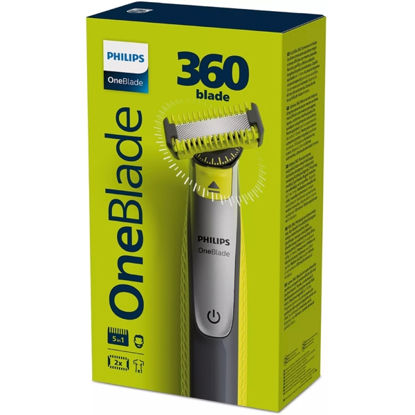 Philips QP2830/20 OneBlade, Electric Shaver, Black/Green