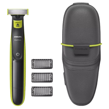 Philips QP2520/65 OneBlade, Electric Shaver, Black/Green